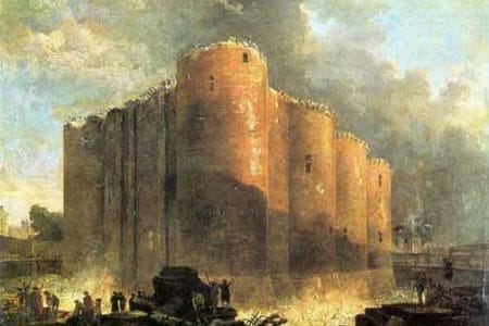 El asalto a la Bastilla en la Revolución Francesa