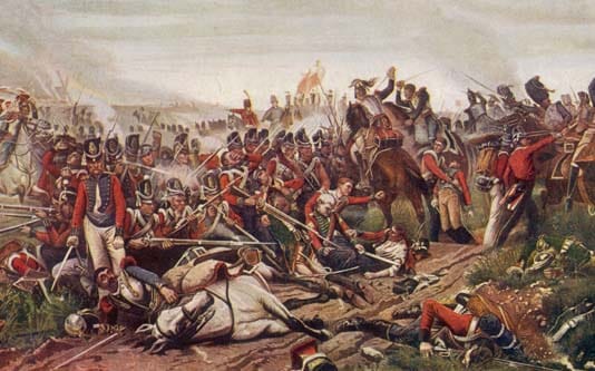 La Batalla de Waterloo, caída de Napoleón