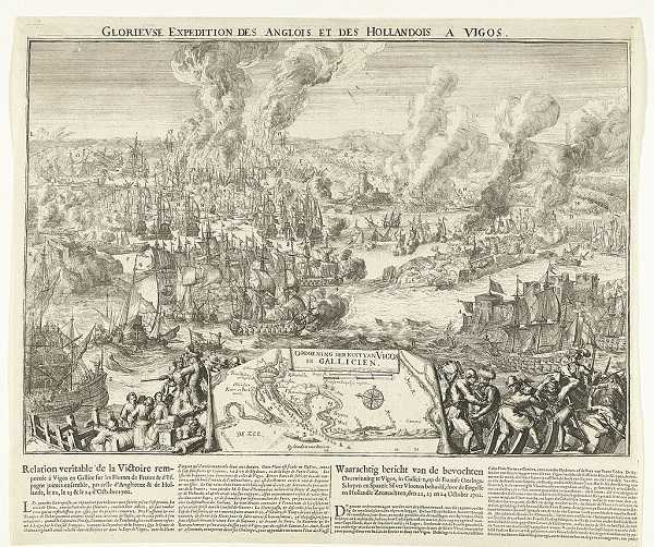 Batalla de la bahía de Vigo, en Rande