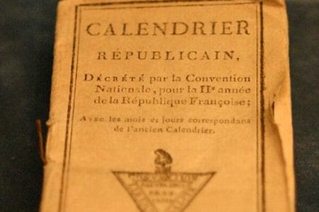 El calendario de la Revolución francesa