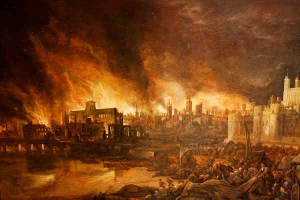 Londres, tras el gran incendio : Historia General