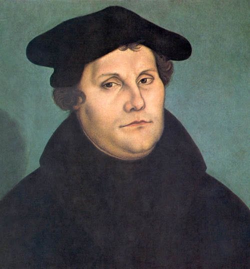Lutero, por Lucas Cranach el Viejo