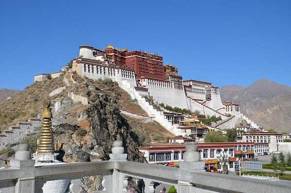 Palacio de Potala, en Lhasa, Tibet