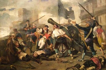 Los Sitios de Zaragoza, episodio de la Guerra de Independencia
