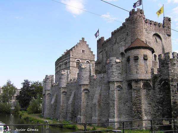 Castillo de Gravensteen, en Gante