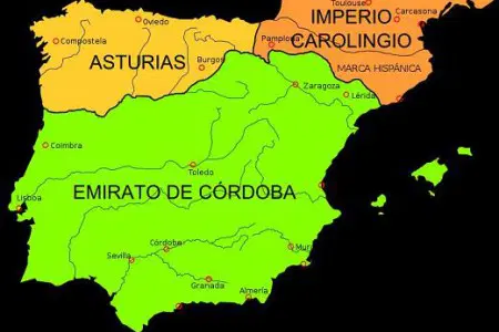 Los reinos cristianos en la España musulmana